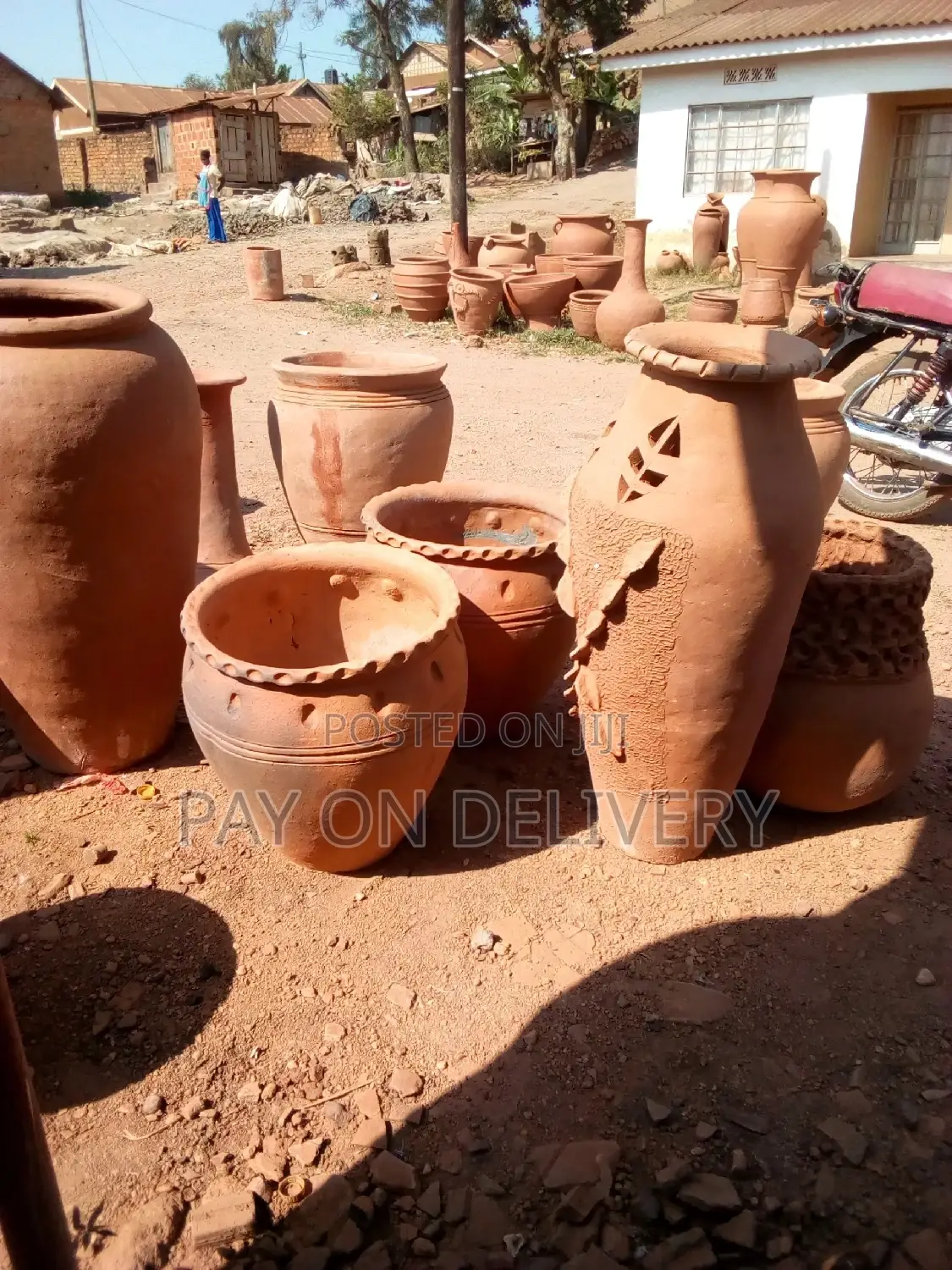 Natural Clay Flower Pots