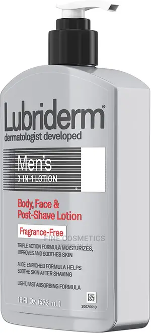 Lubriderm 3-in-1 Men's Moisturizing Body Lotion With Aloe