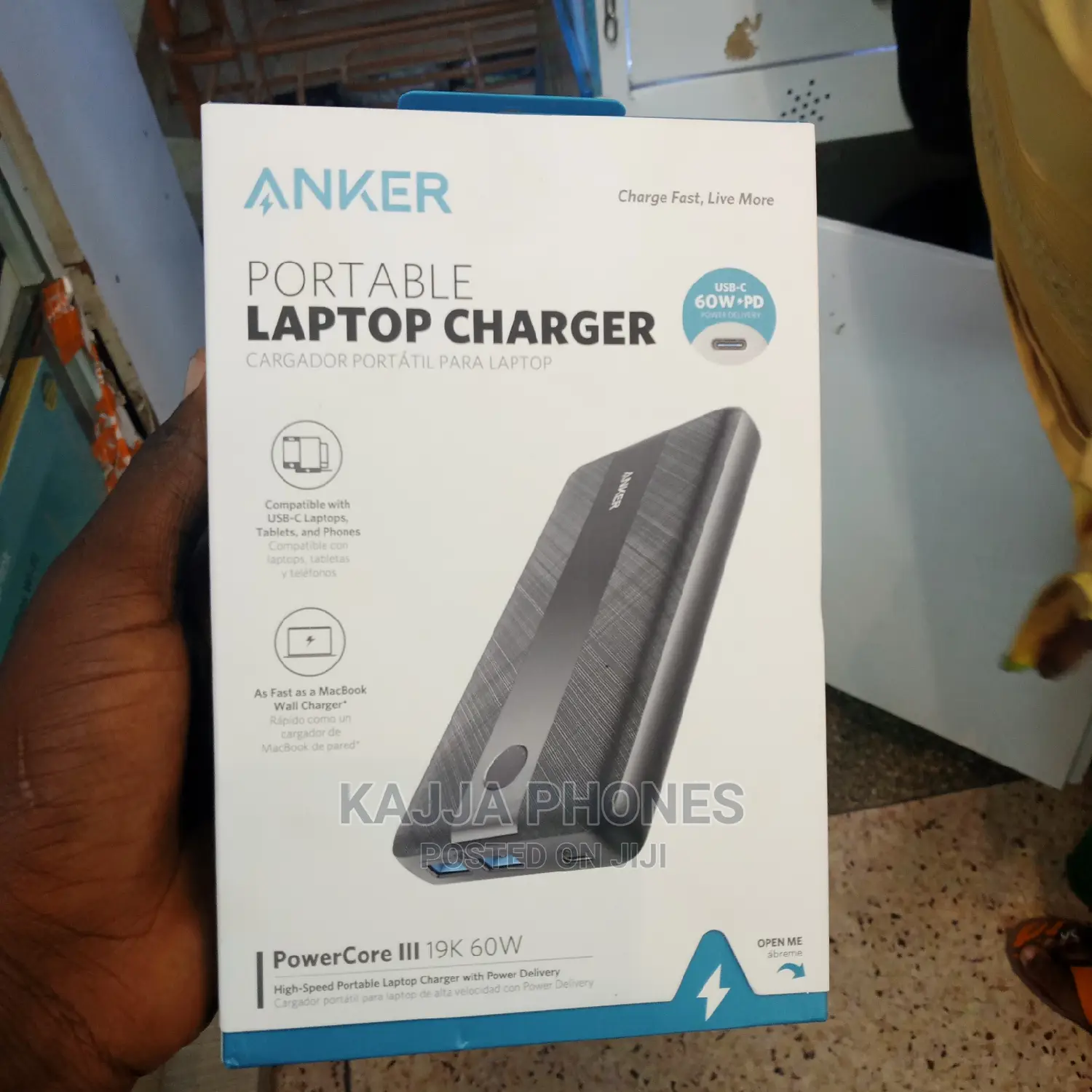 Ankle Portable Laptop Charger