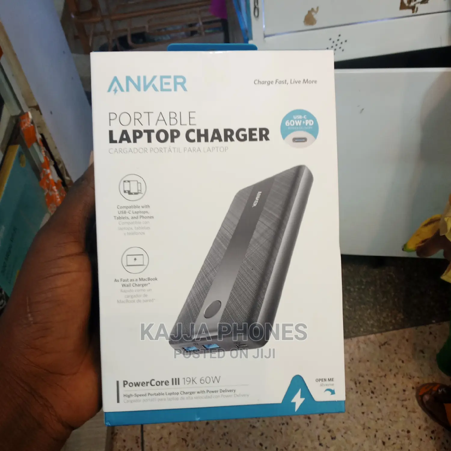 Ankle Portable Laptop Charger