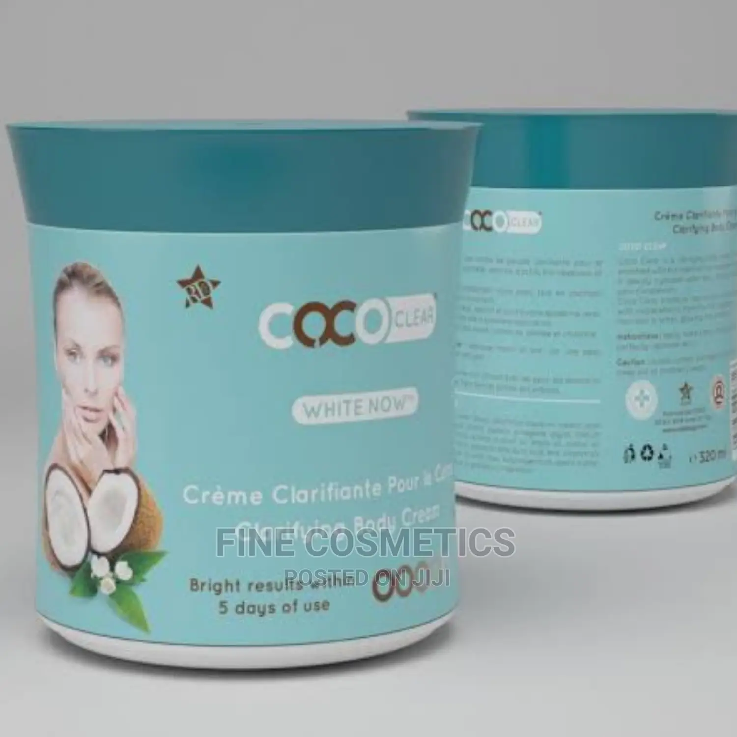 ORIGINAL COCO CLEAR 5days Lightening Coconut Body Cream 320g