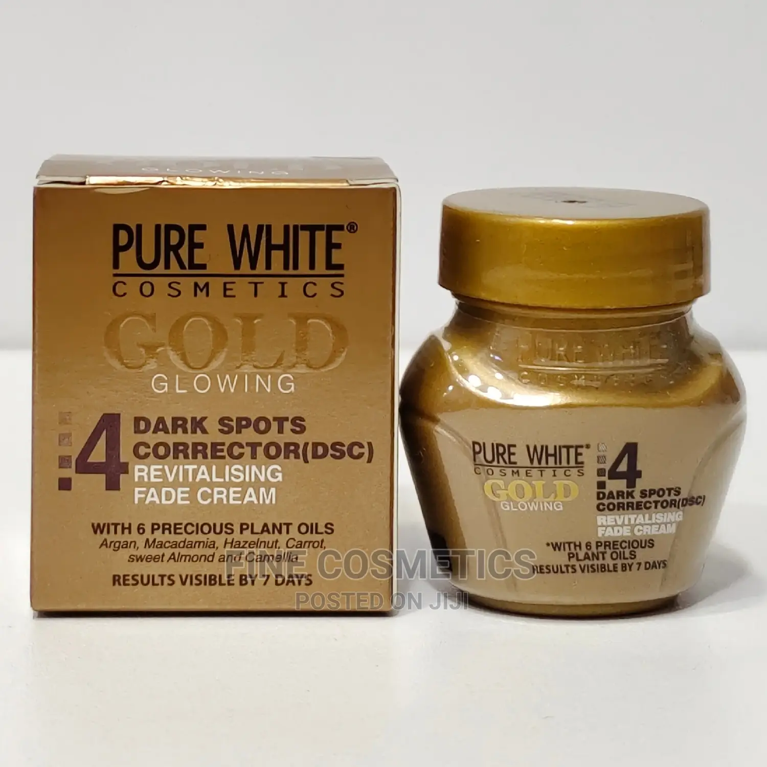 Pure White Gold 2 Set Of 6; Lotion,Soap,Oil,Serum,Tube + BSC