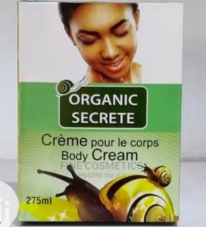 Organic Secret Pure Argan And Escargot Body Cream