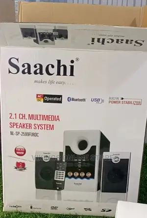 Saachi Multimedia Speaker System.