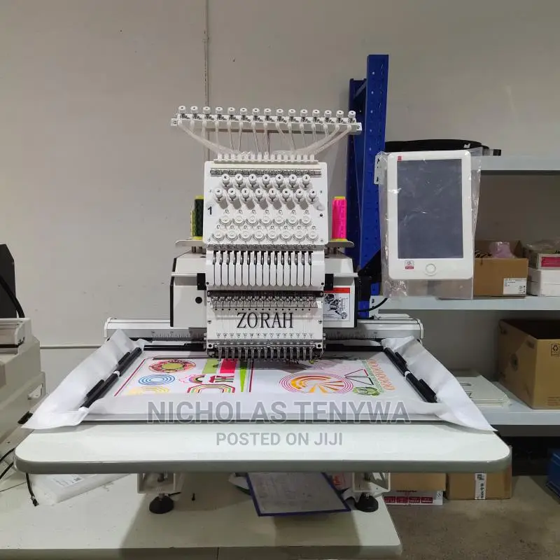 ZORAH Embroidery Machines in Central Division Manufacturing Equipment, Nicholas Tenywa Jiji.ug