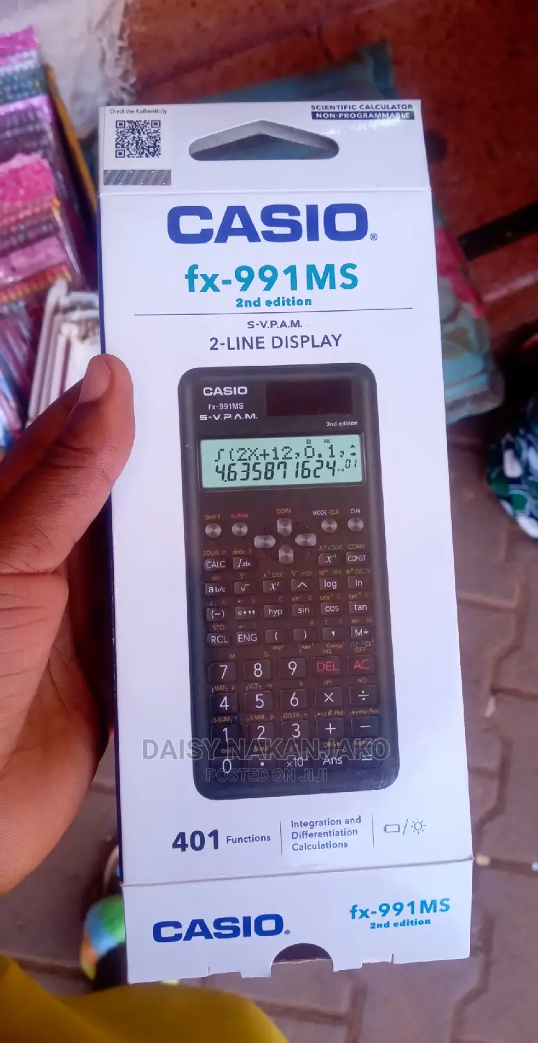 Casio Scientific Calculator Gray in Central Division Stationery