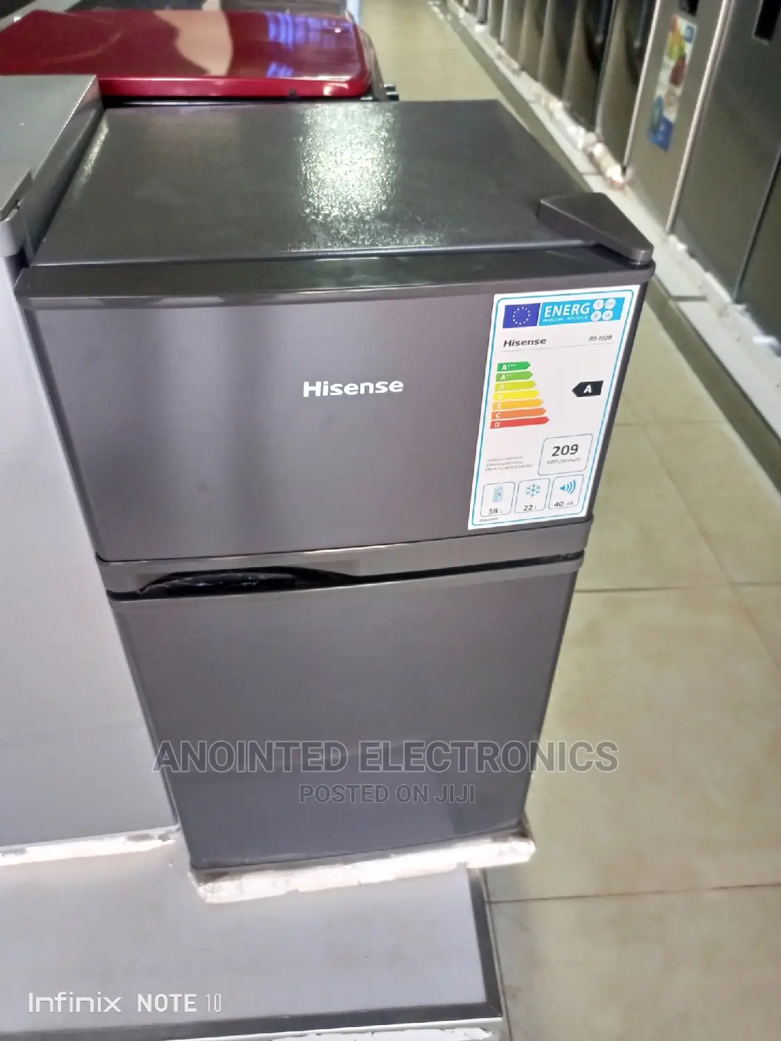 Hisense Double Door Refrigerator