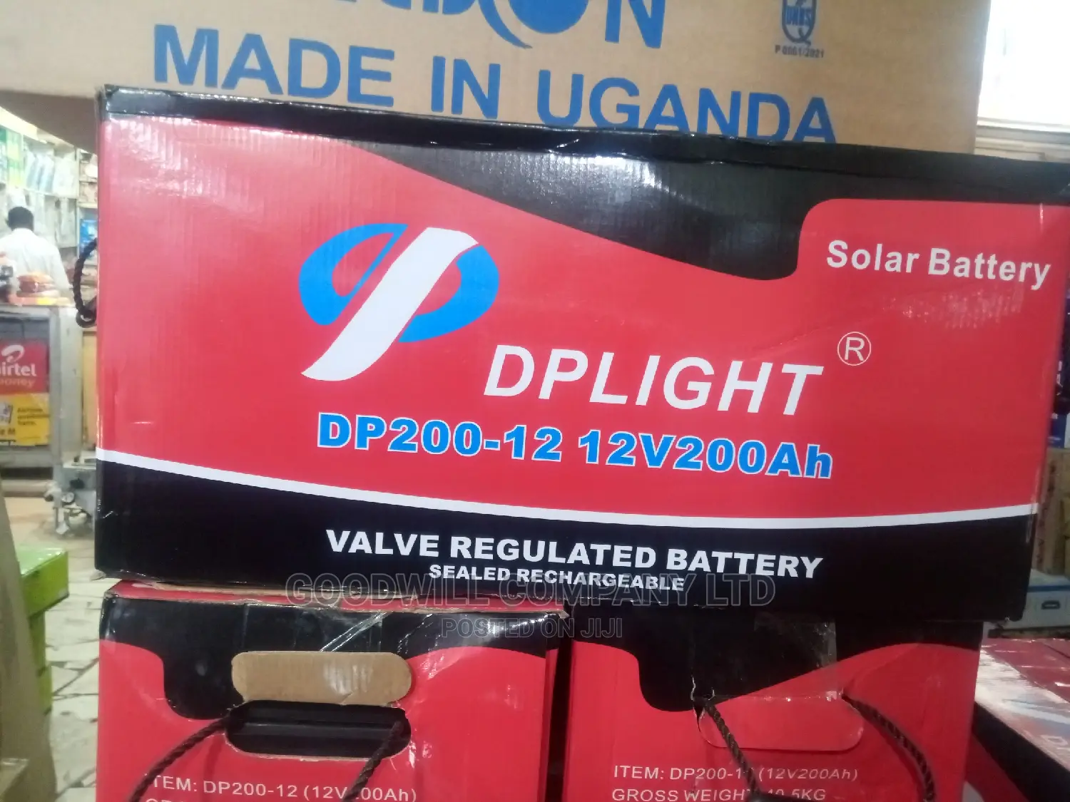 200ah DP Light Solar Battery