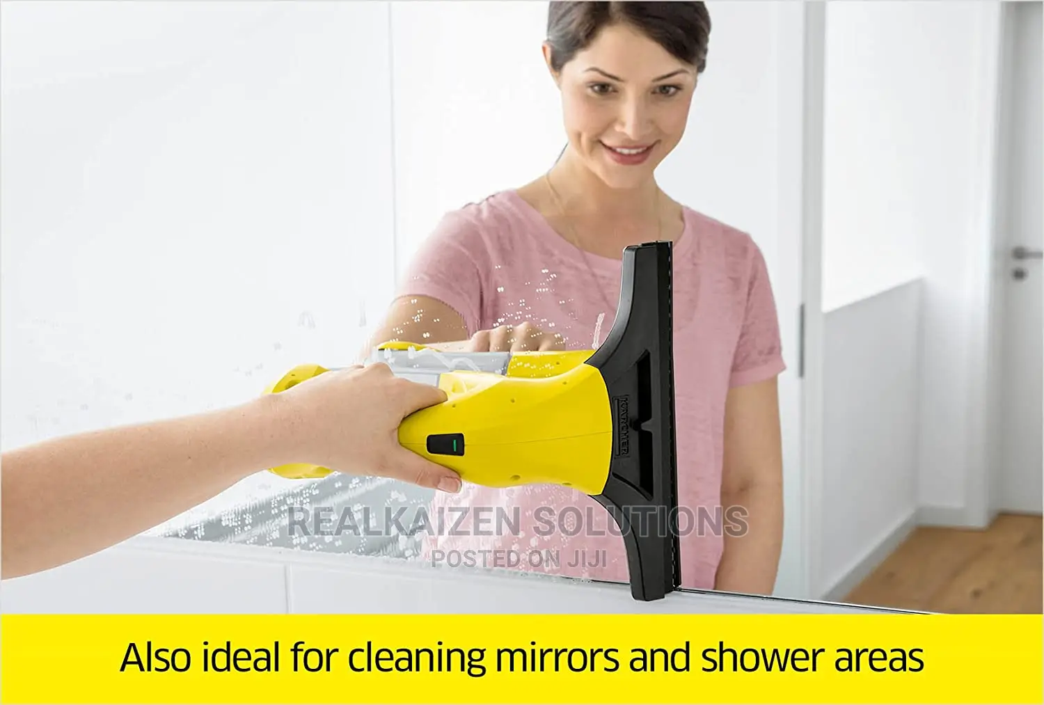 German KÄRCHER WV1 Cordless Window Vacuum Wiper Cleaner