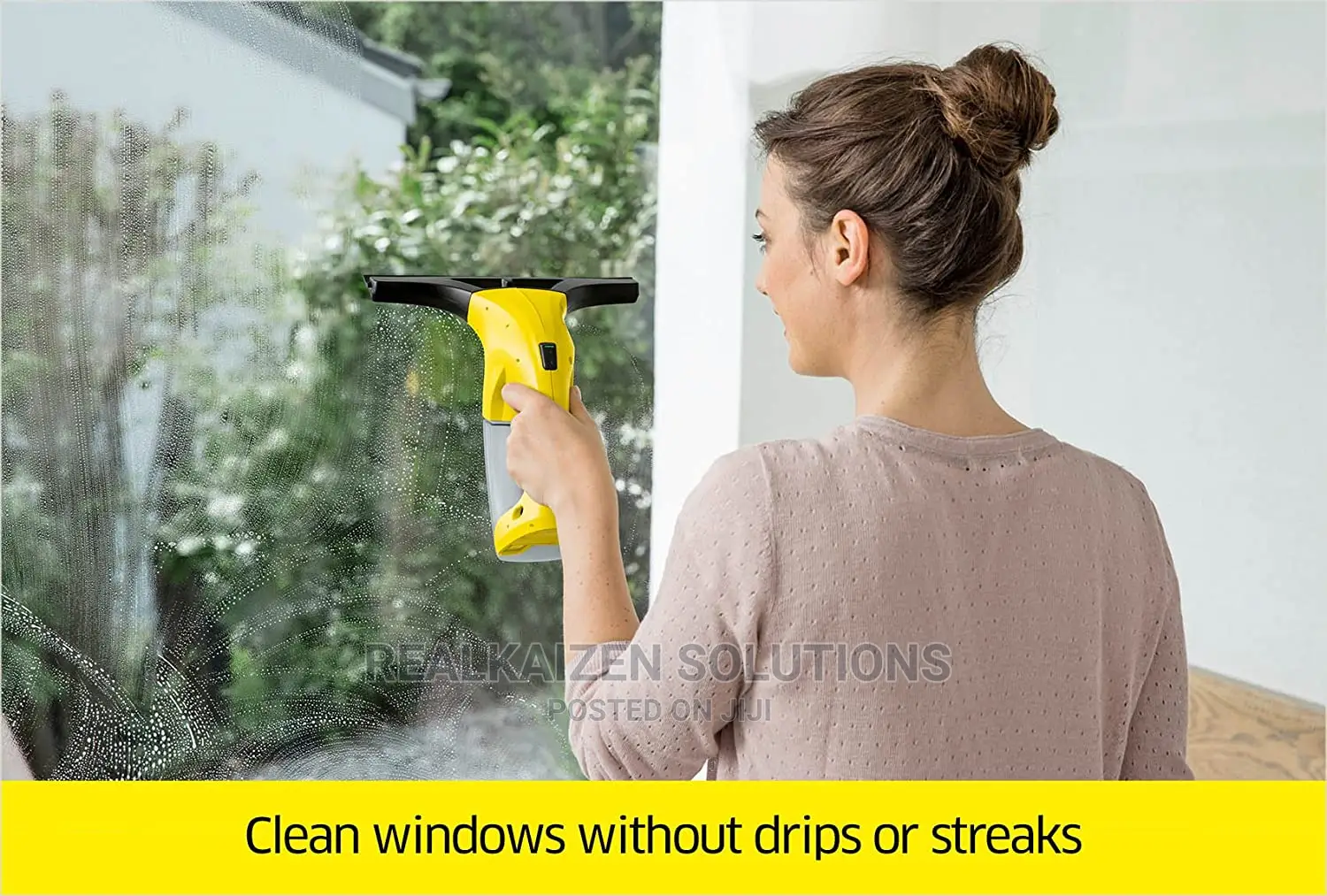 German KÄRCHER WV1 Cordless Window Vacuum Wiper Cleaner