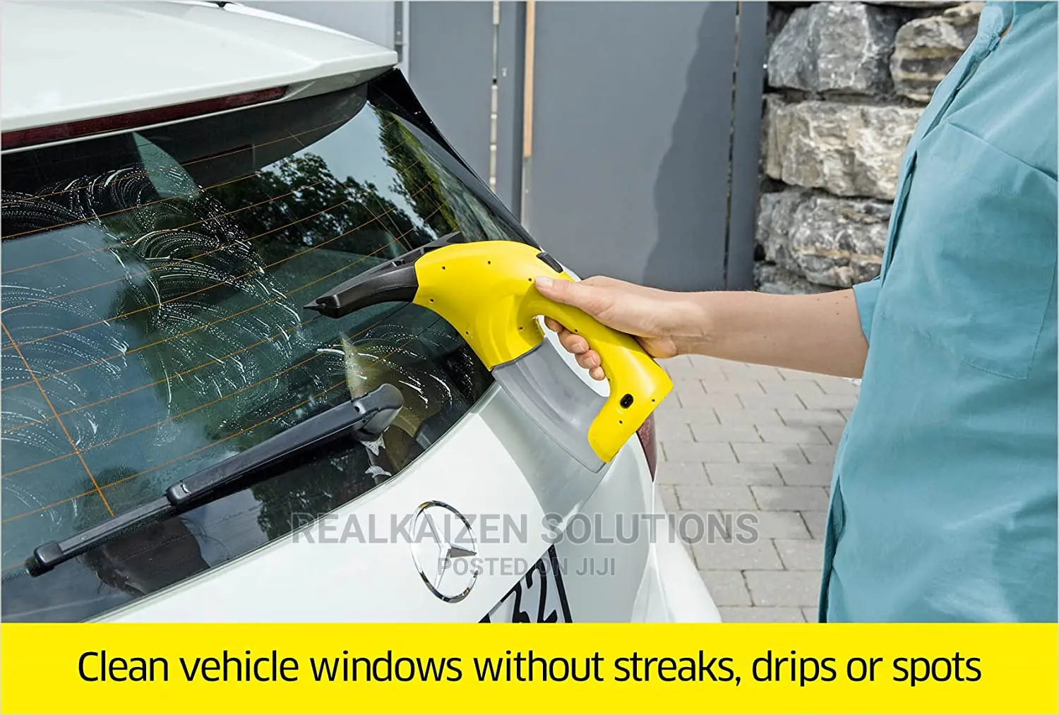 German KÄRCHER WV1 Cordless Window Vacuum Wiper Cleaner