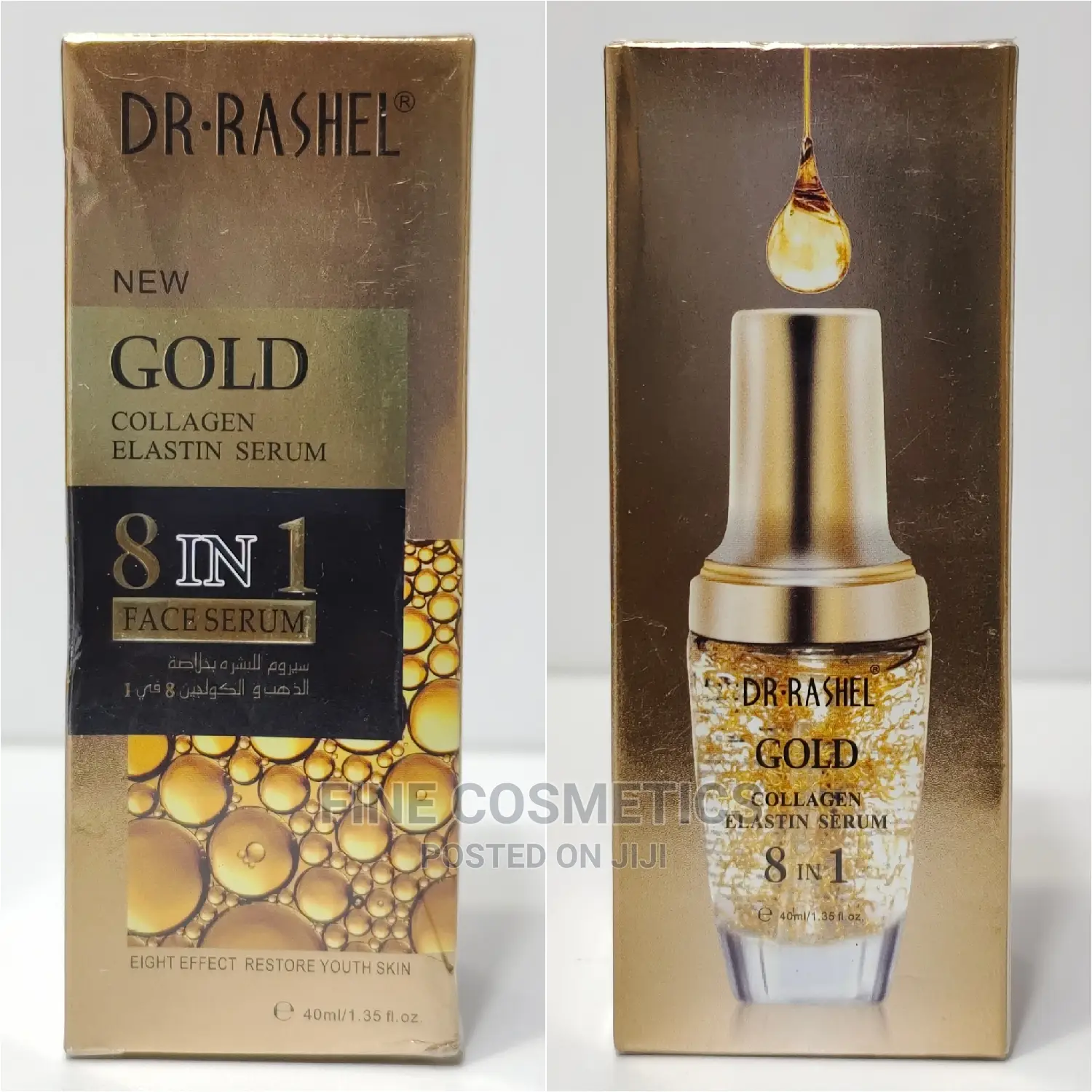 ORIGINAL Dr Rashel 8-In-1 Collagen Gold Face Serum 40ml