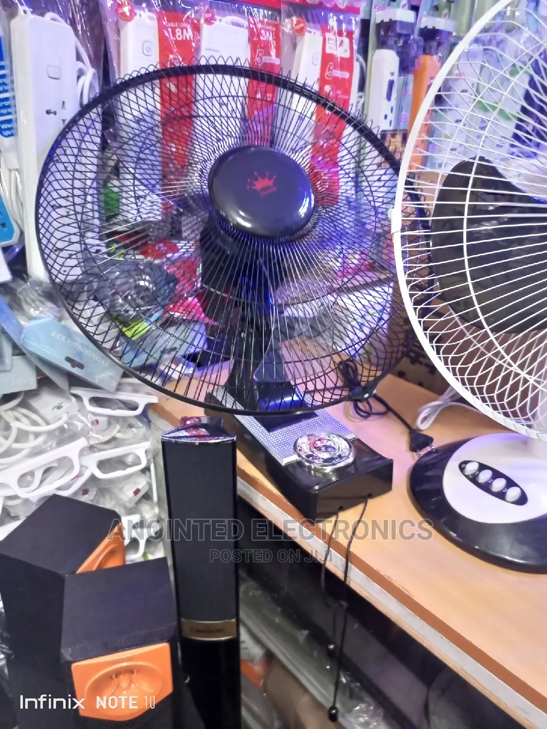 Wall Black Fans