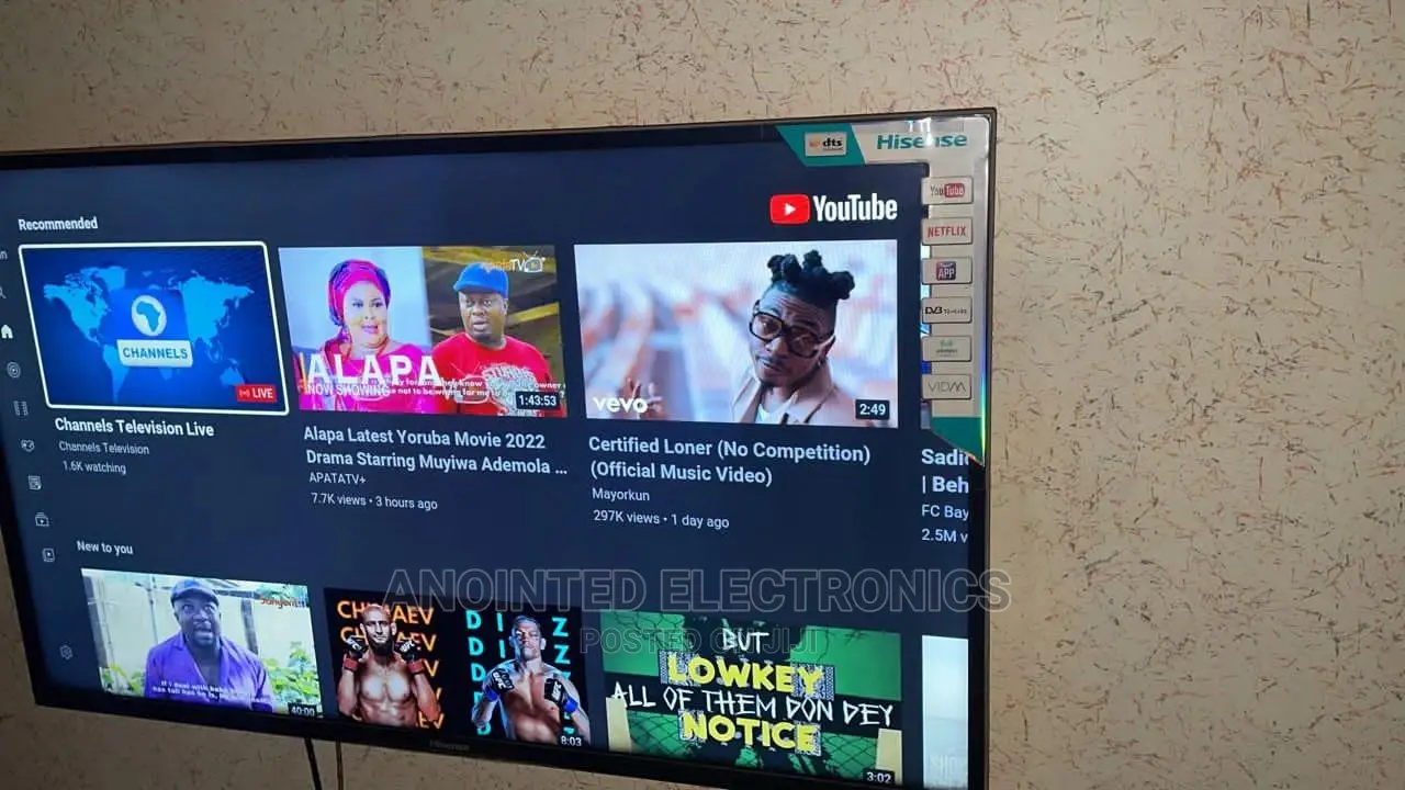 Hisense Tv 40" Smart