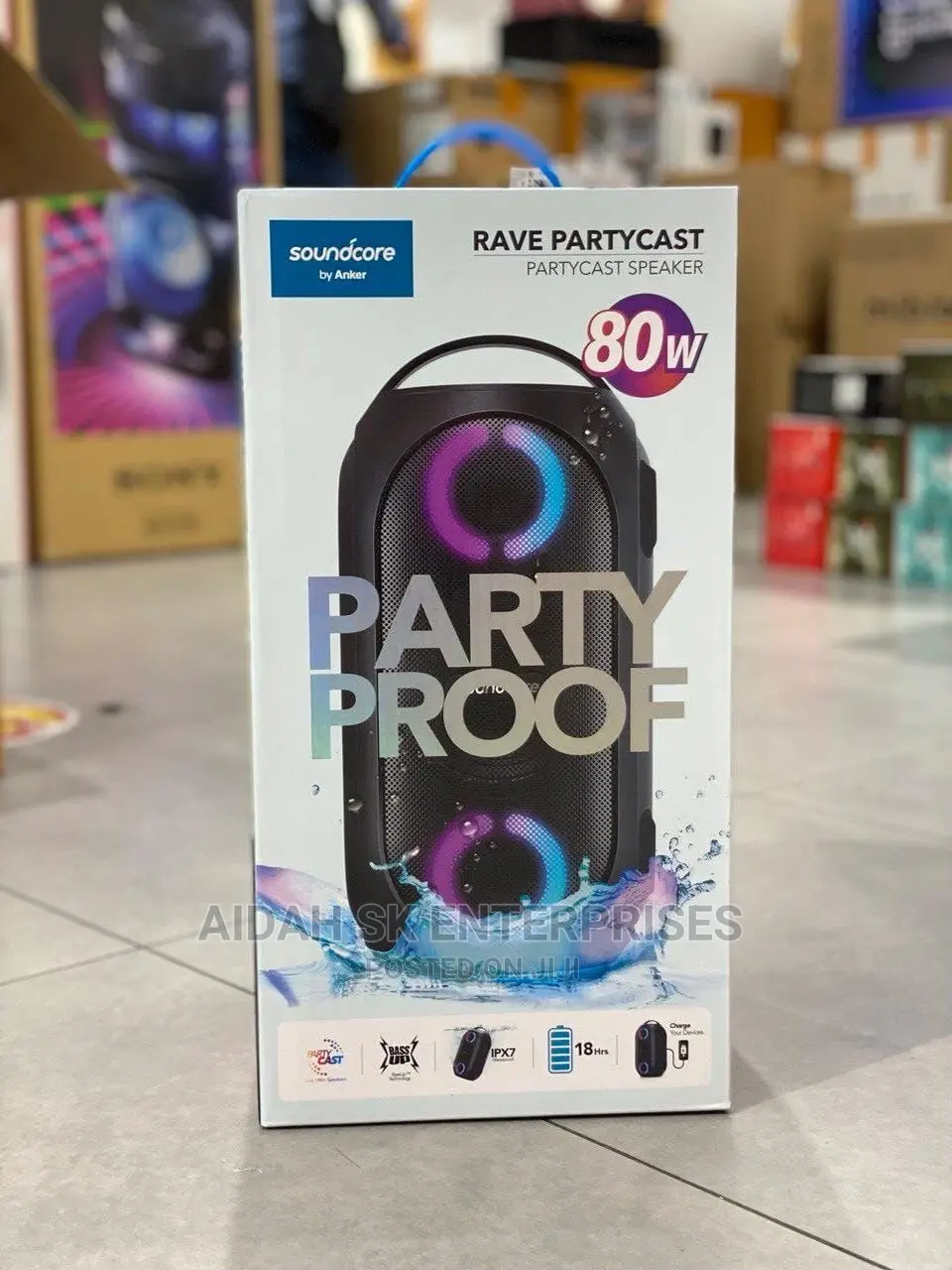 Anker Rave Party Cast
