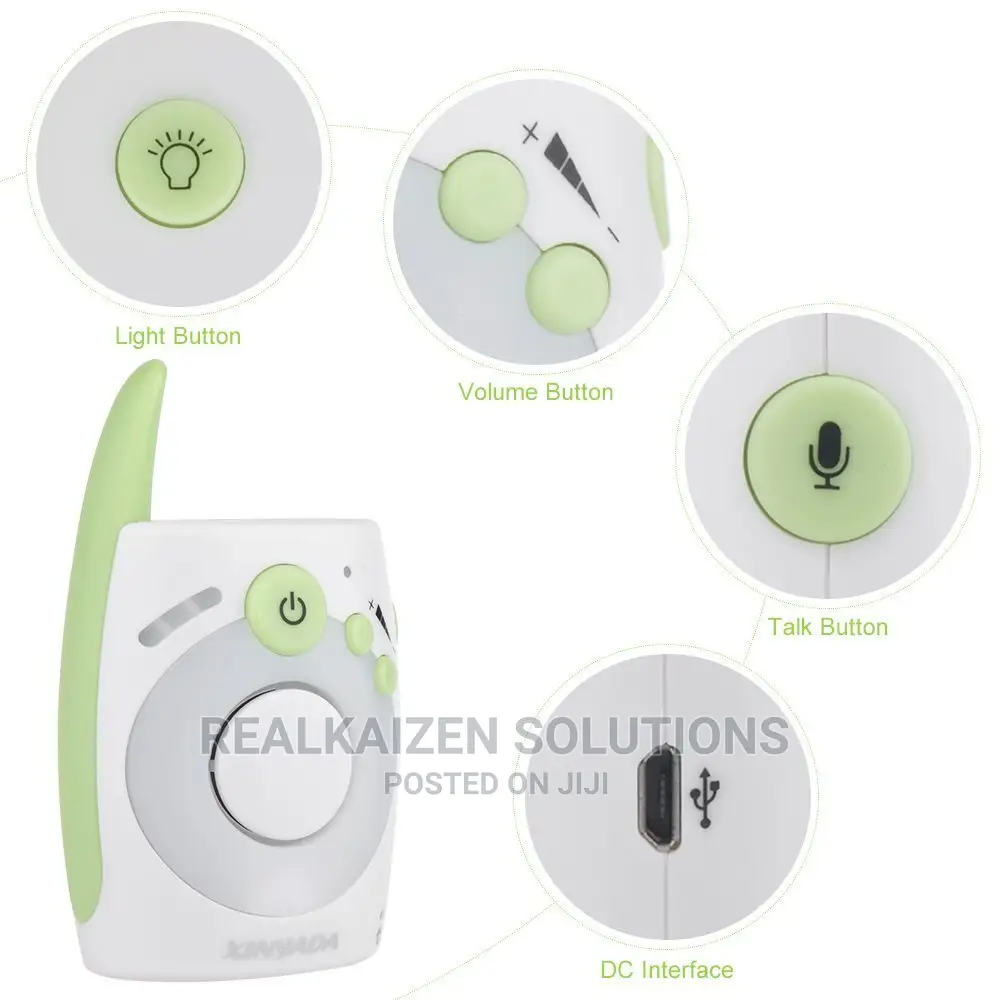 X M 2 Way With Night Light Baby Monitor