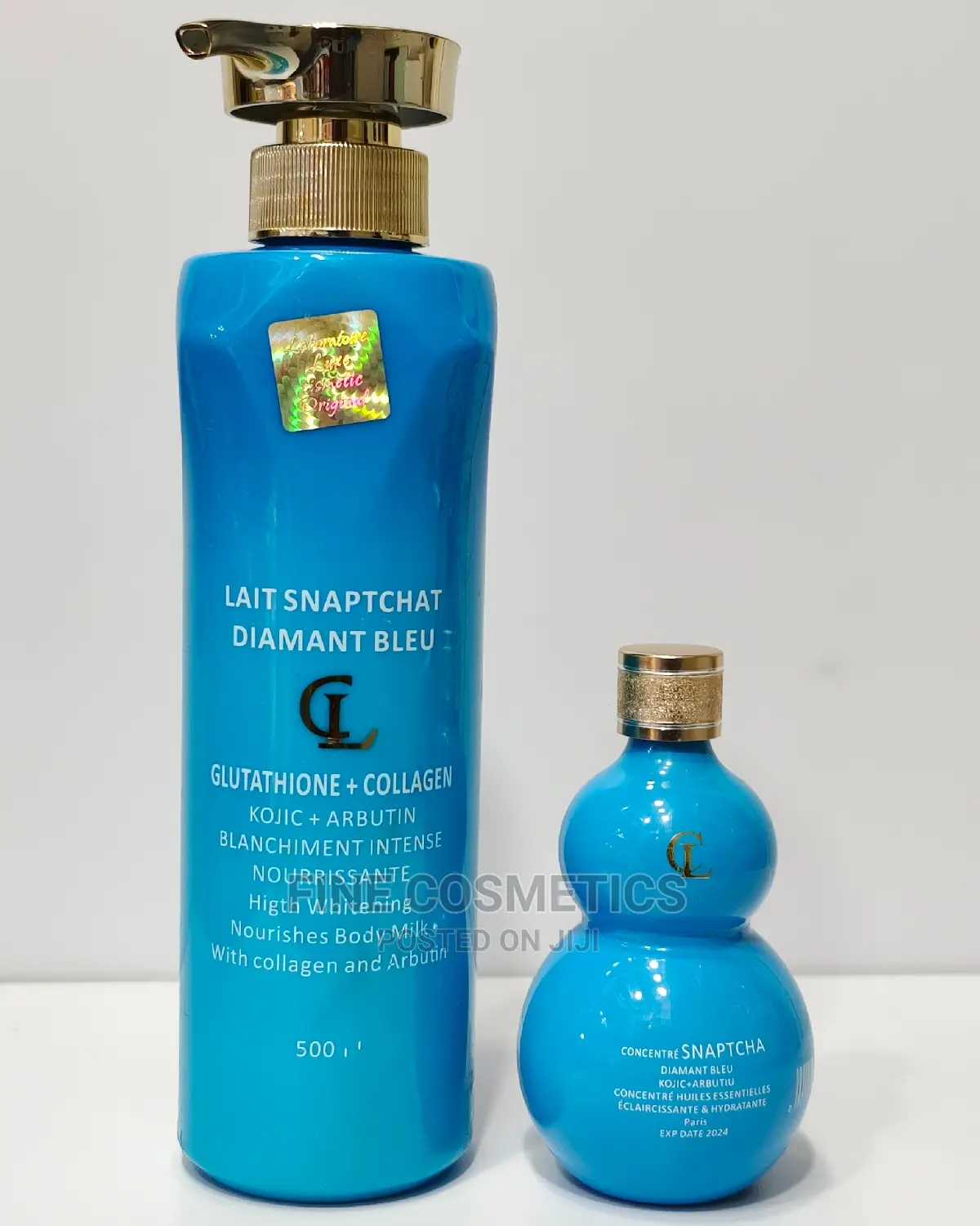 Snaptchat Lotion and Serum Set, Collagen Lightening Products