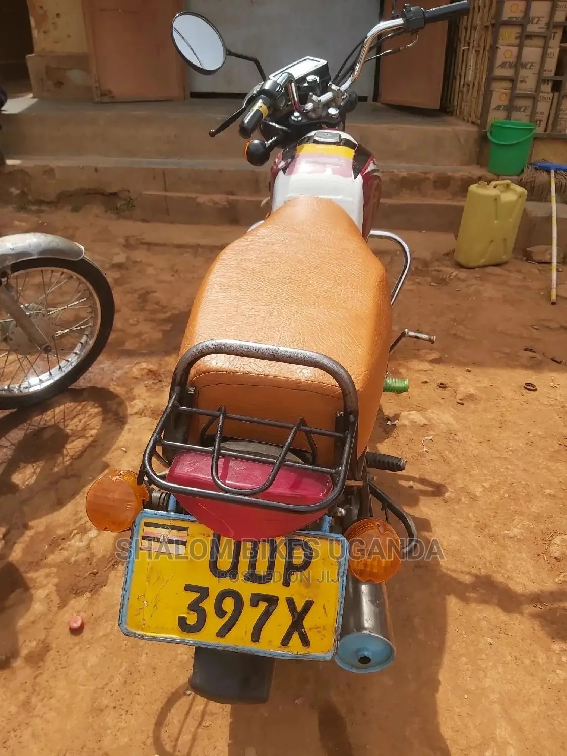 Bajaj Platina 100 2017 Red