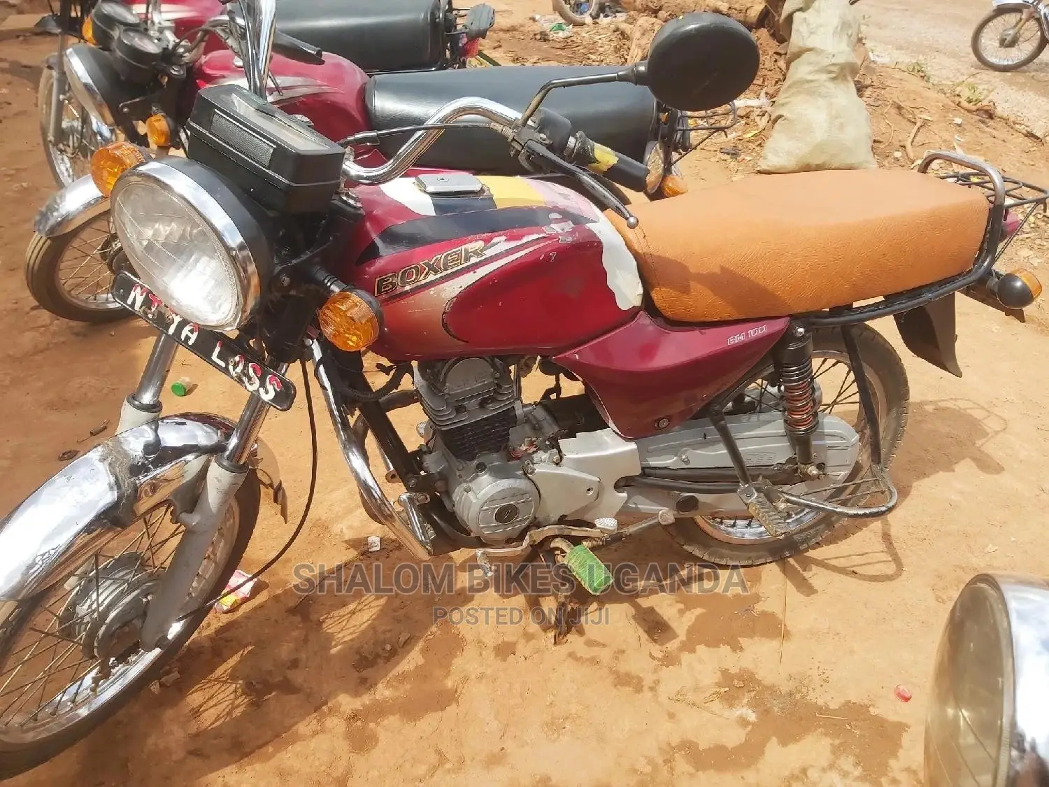 Bajaj Platina 100 2017 Red