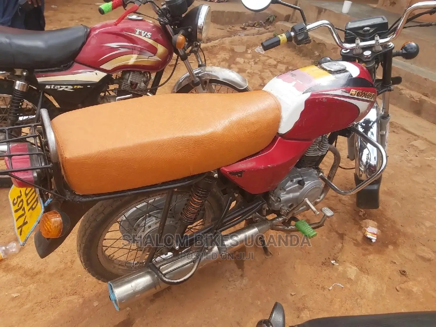 Bajaj Platina 100 2017 Red
