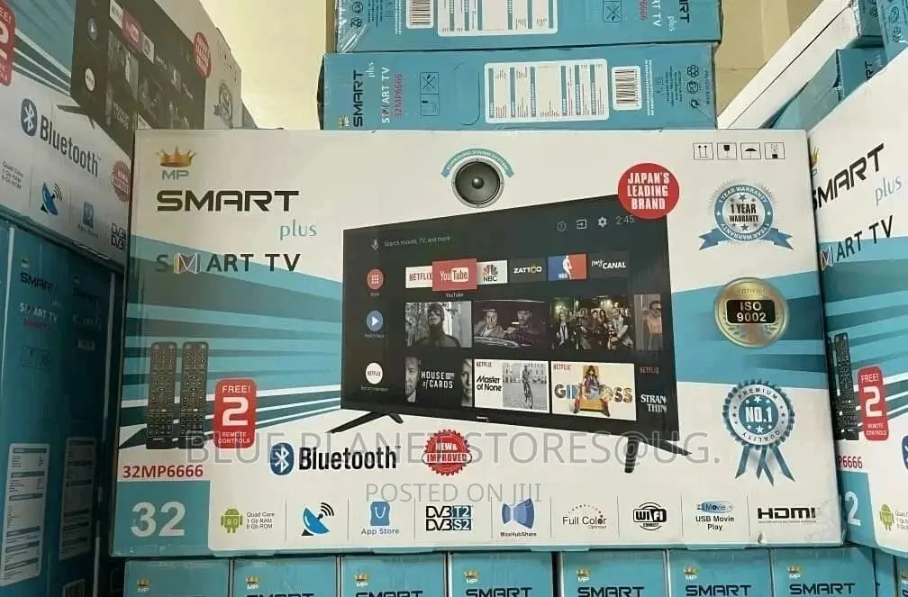 Smartplus 32inch Full HD Smart Tvs || Bluetooth + 2 Remotes