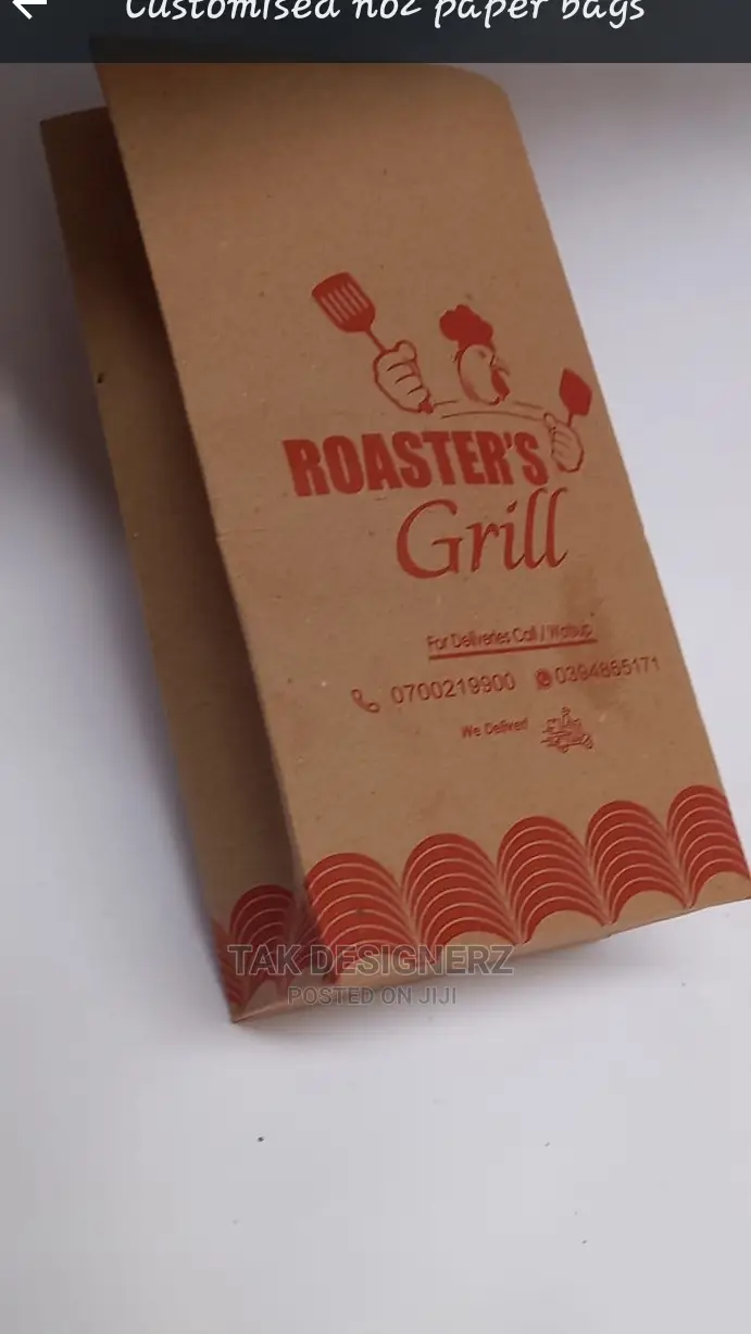 No.2 Paper Bags Branded