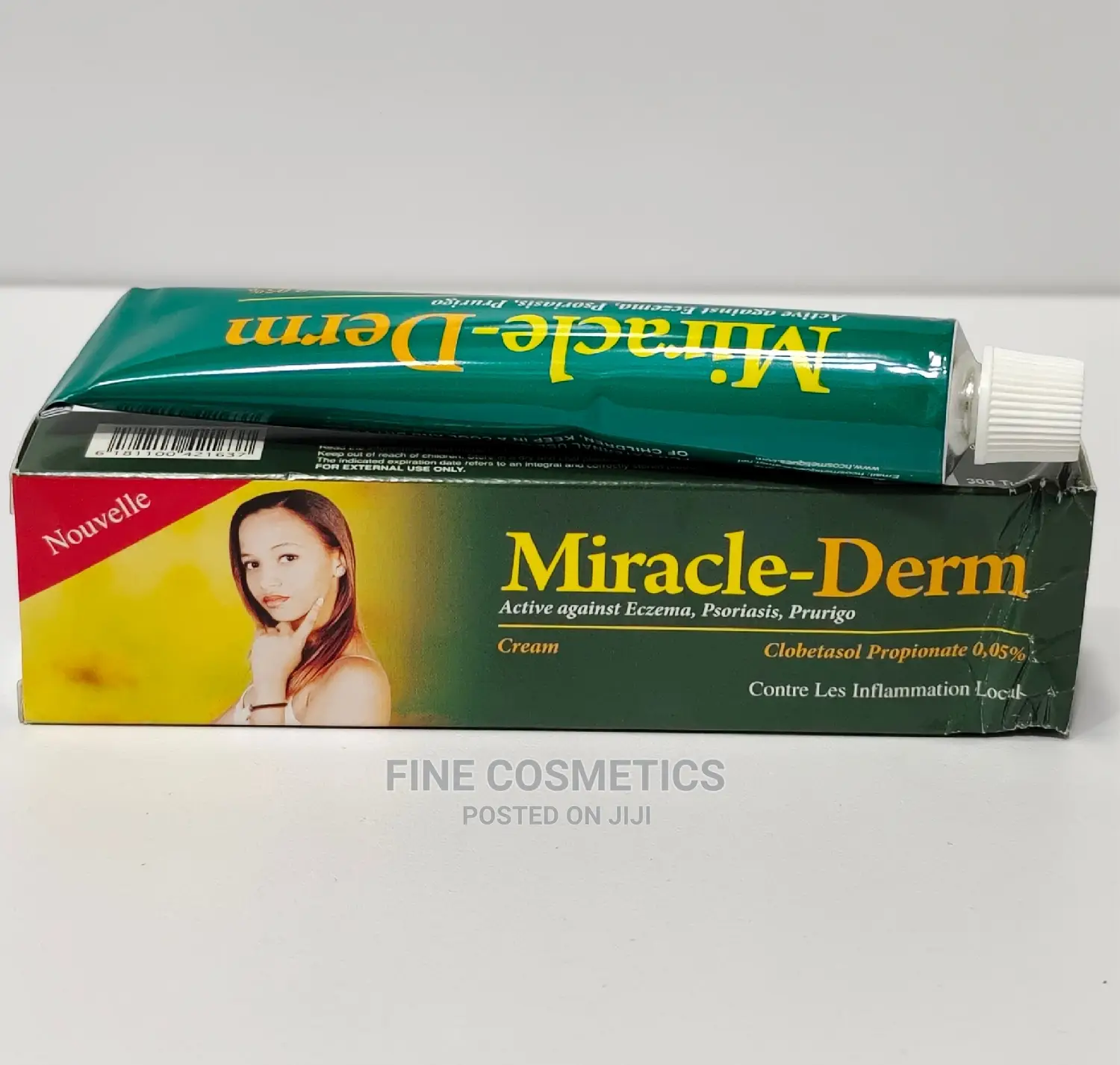 ORIGINAL Miracle Derm Tube Super Lightening Clobetasol Cream