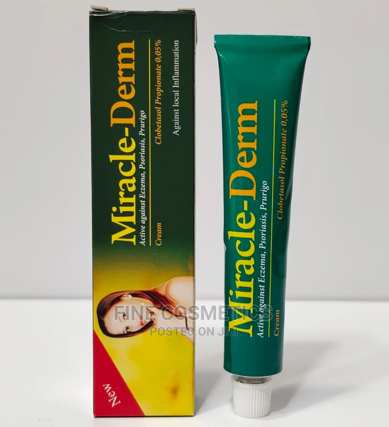 ORIGINAL Miracle Derm Tube Super Lightening Clobetasol Cream