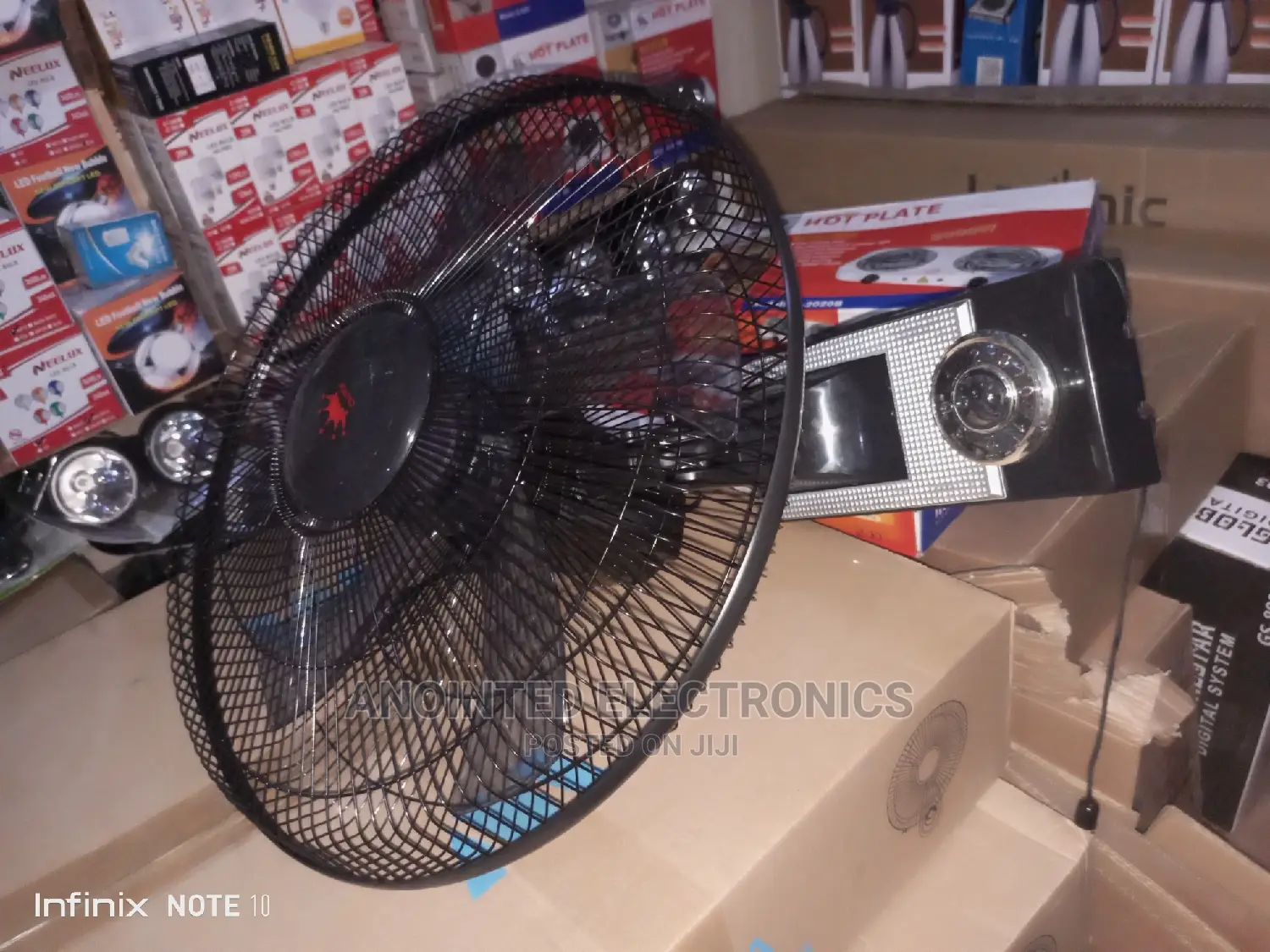 Wall Fans Black
