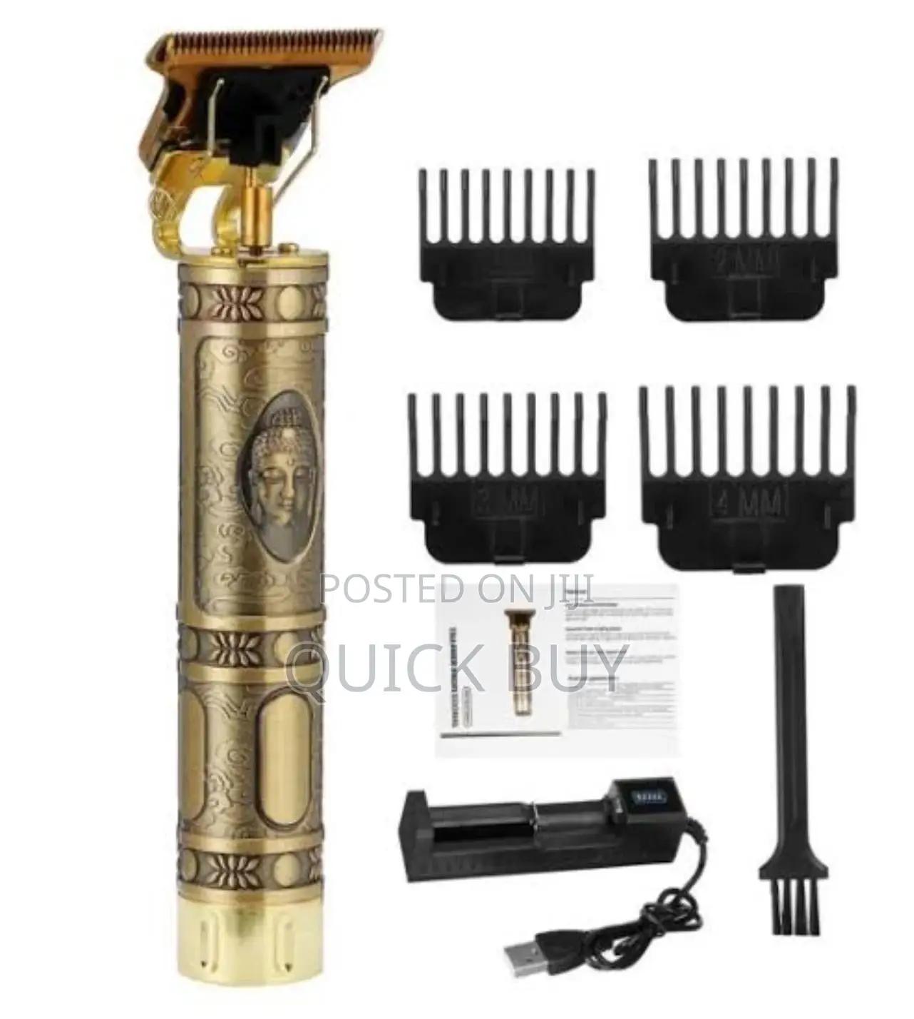 T9 Bald Head Hair Cutting Clipper Gold