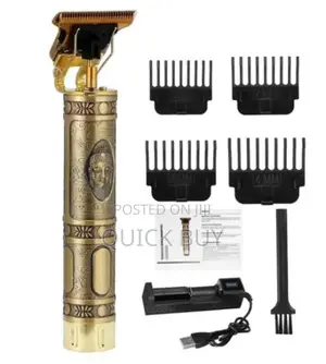 T9 Bald Head Hair Cutting Clipper Gold