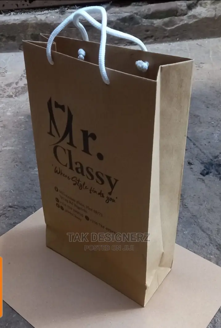 Portrait Paper Bags in Central Division Printing Services, Atayebwa