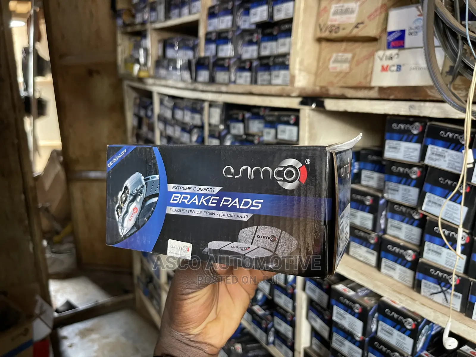 Genuine Asimco Front Brake Pads for Isuzu Dmax 2012 Up