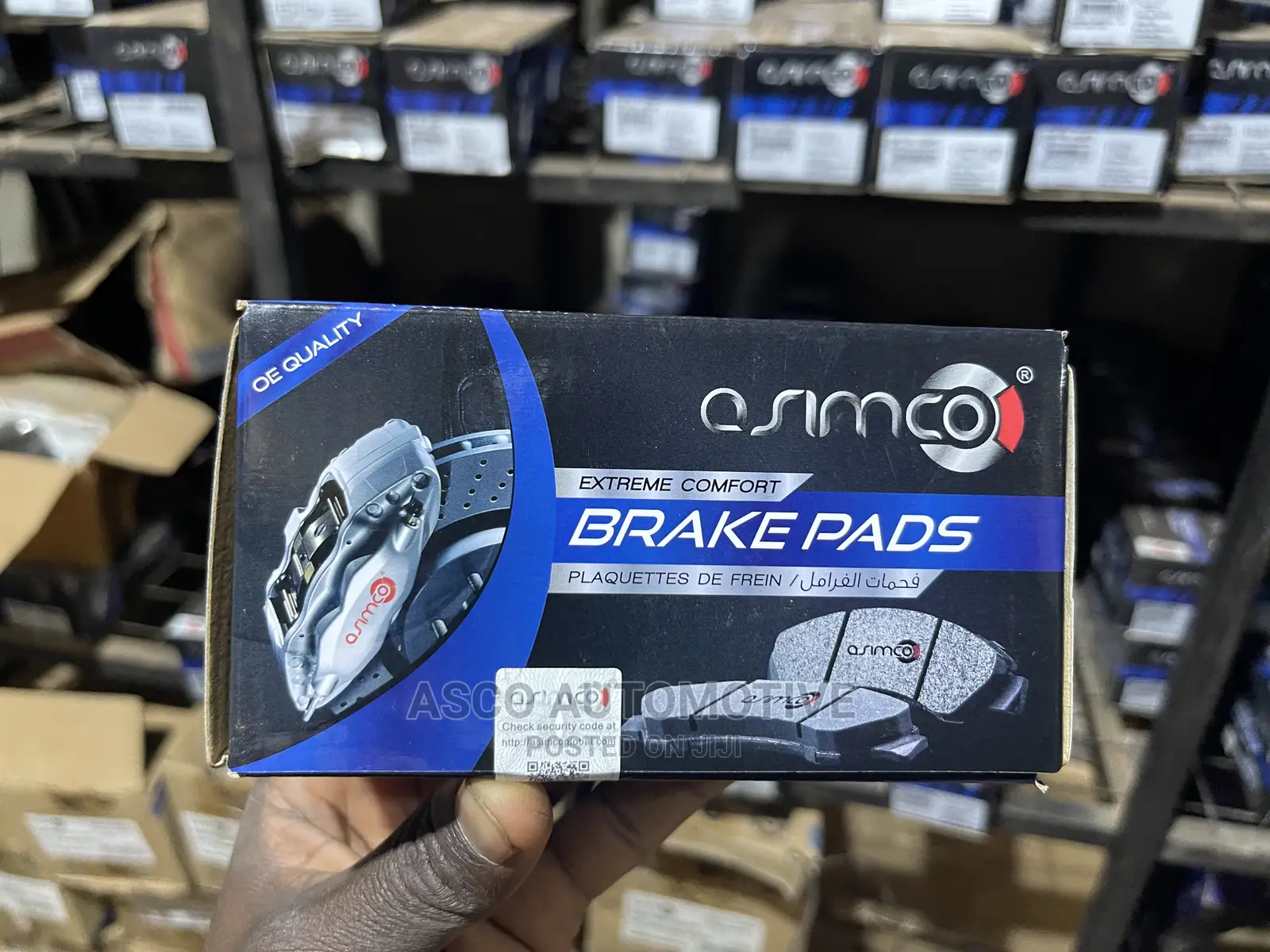 Genuine Asimco Rear Brake Pads Alphard Ipsum to 07 Noah 2007