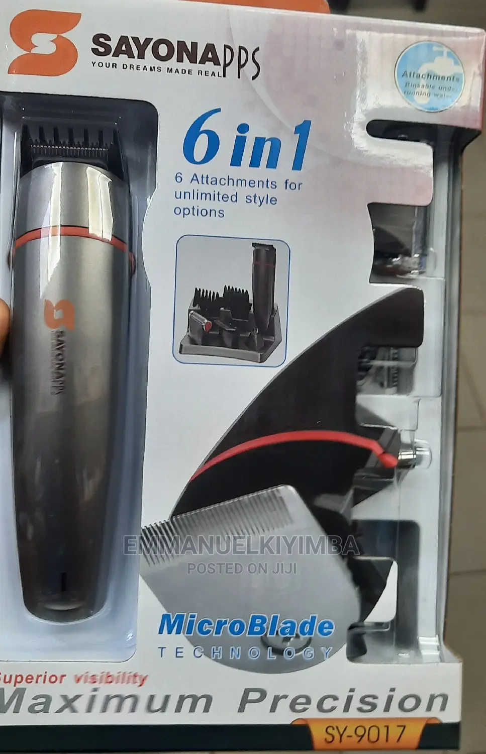 Sayonapps 6in1 Maximum Hair Trimmer