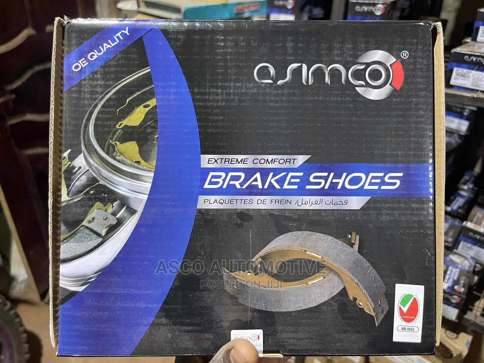 Genuine Asimco Rear Brake Shoes Toyota Hiace Drone