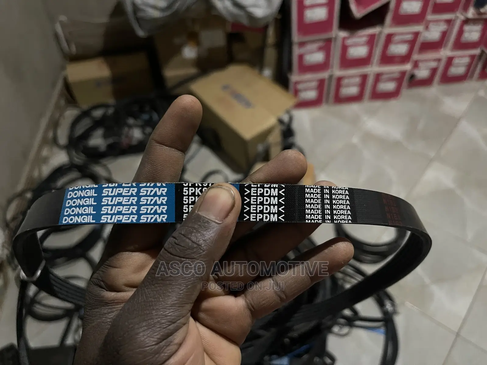 Dongil Korea Ribbed Belt Premio AE100 4A 5A 7A Engine