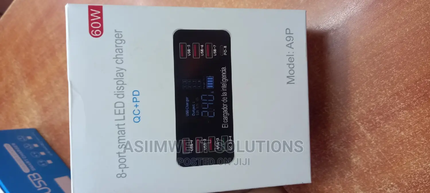 Smart Led Display Charger 8port