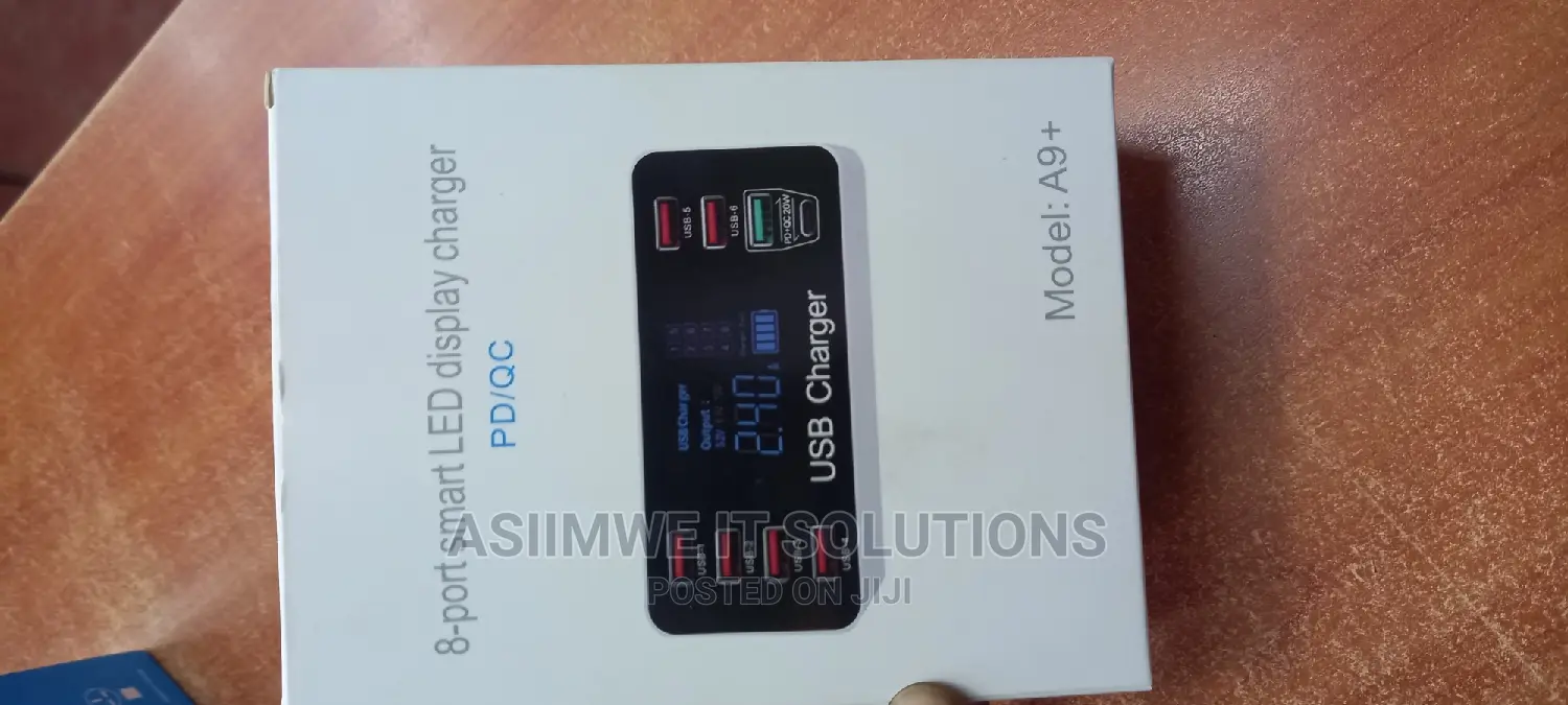 Smart Led Display Charger 8port