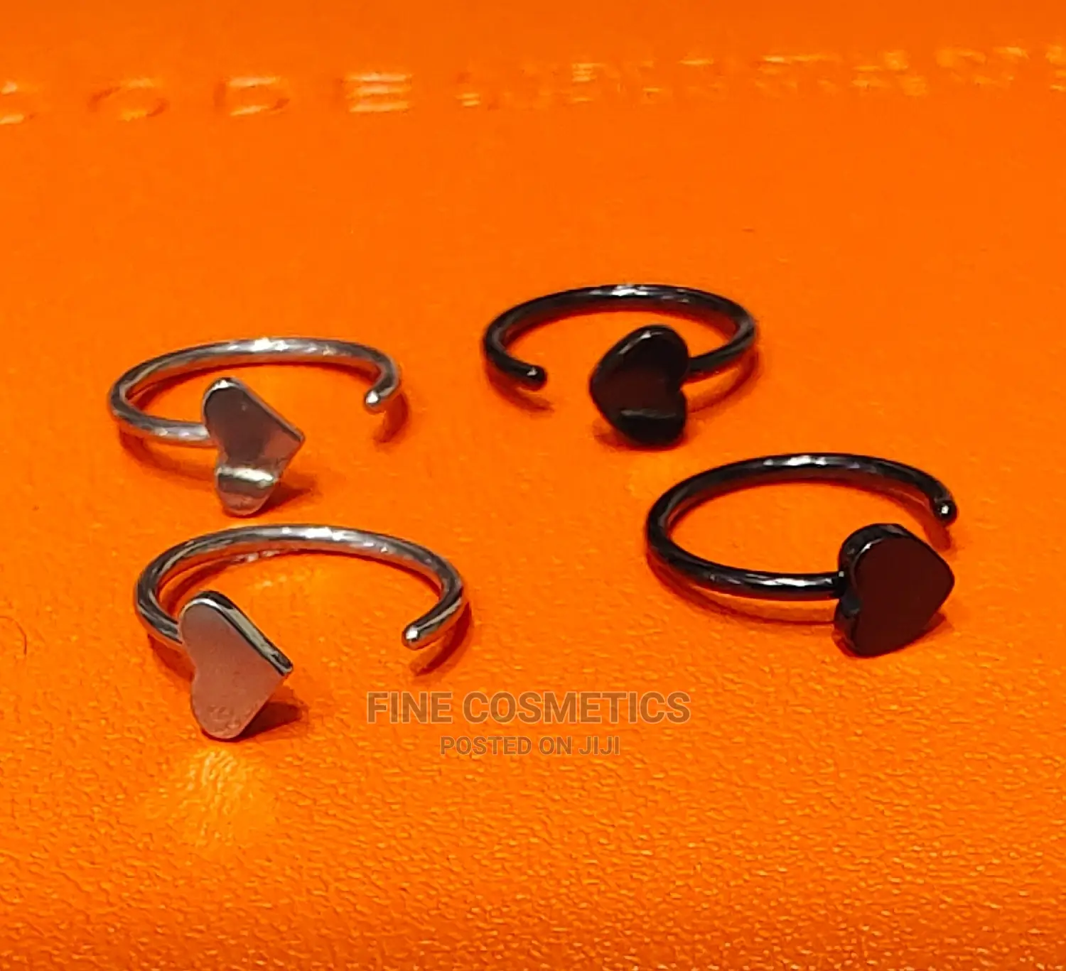 Body Piercing Stainless Steel Darling Heart Nose Ring Hoop