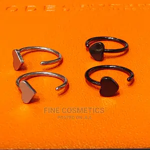 Body Piercing Stainless Steel Darling Heart Nose Ring Hoop