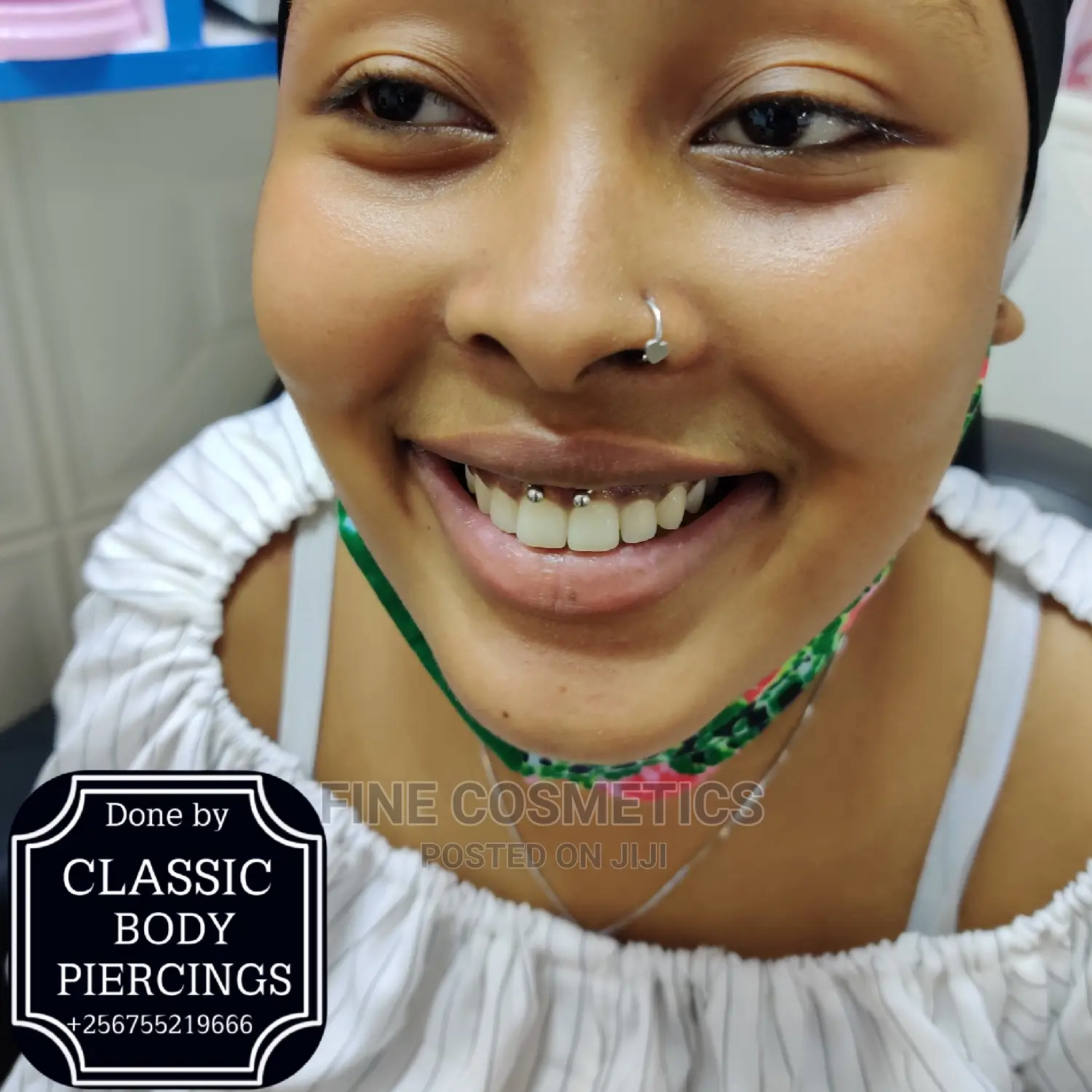 Body Piercing Stainless Steel Darling Heart Nose Ring Hoop