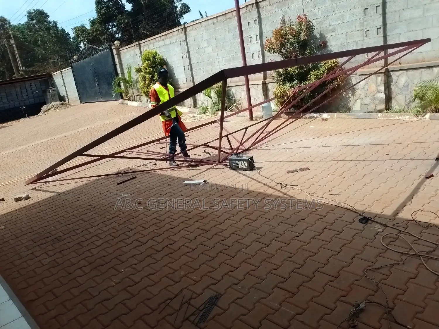 Two Cars Shade Parking Harshweather Resistant 1year Waranty