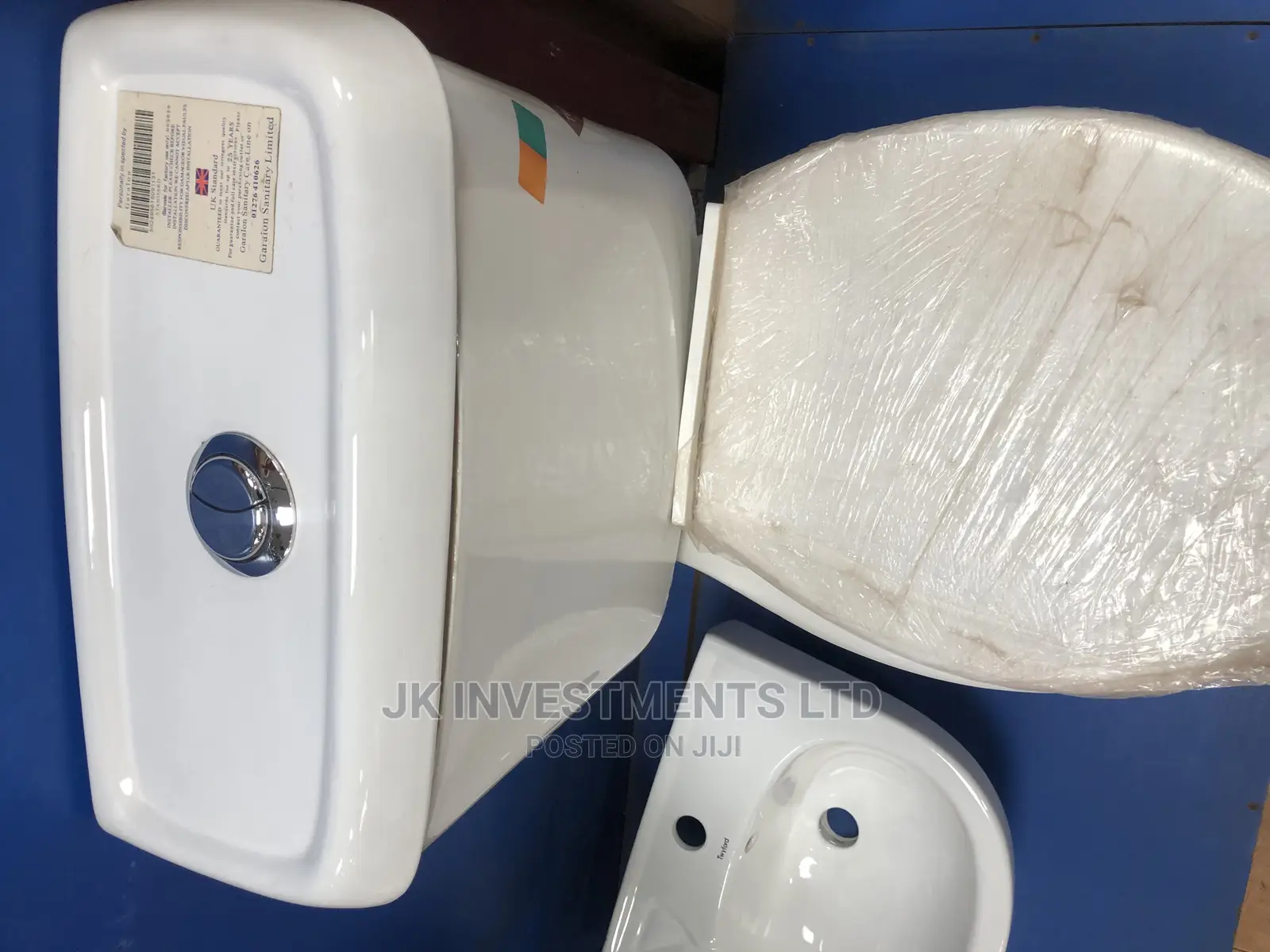 Flashing Toilet Twyford Complete