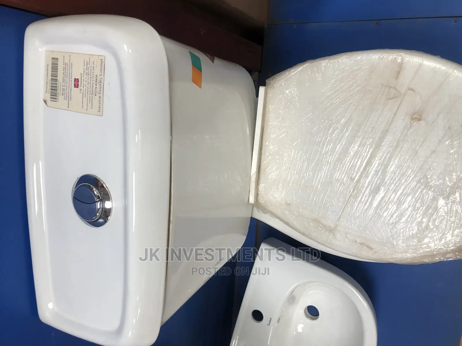 Flashing Toilet Twyford Complete