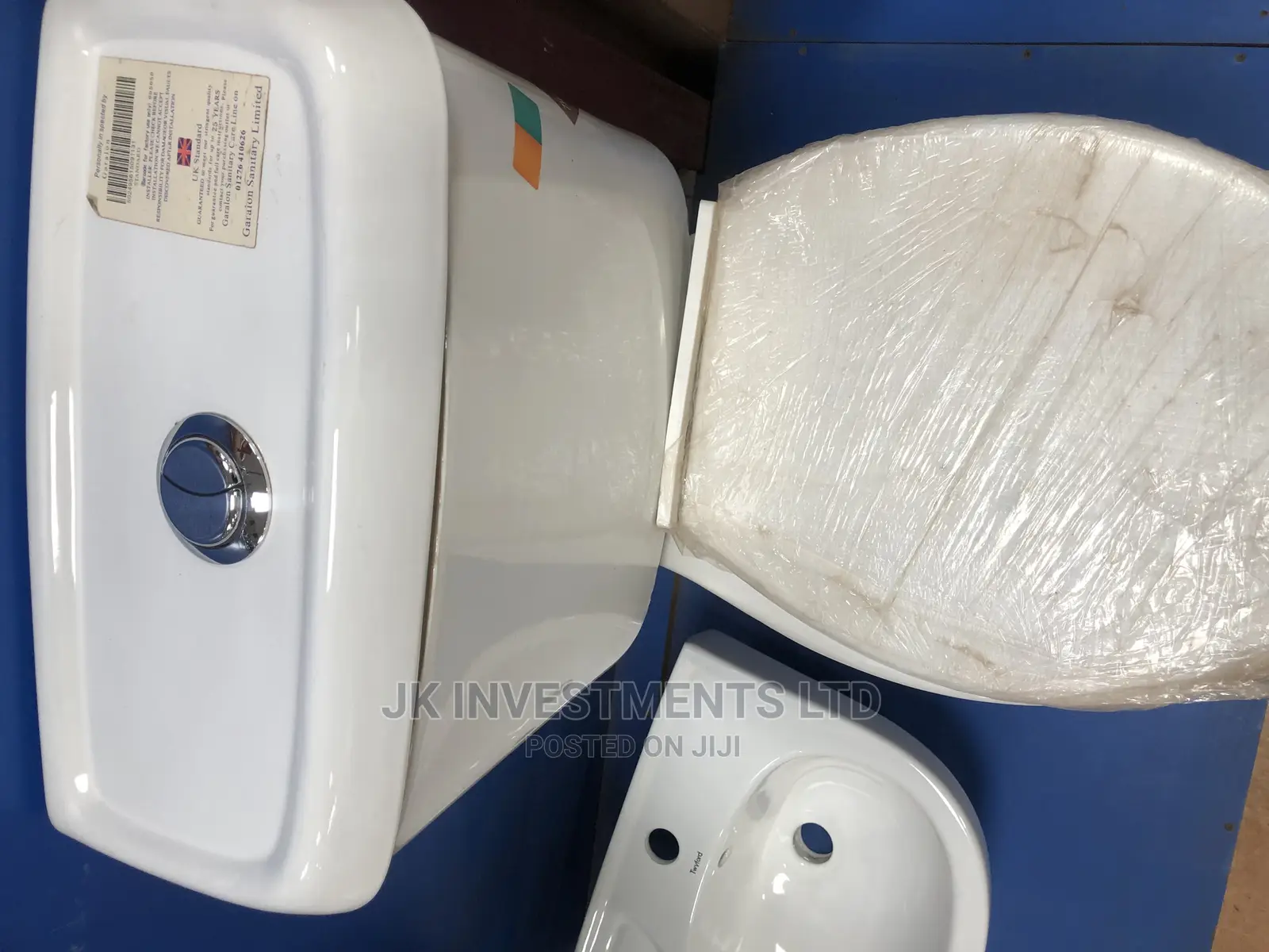 Flashing Toilet Twyford Complete