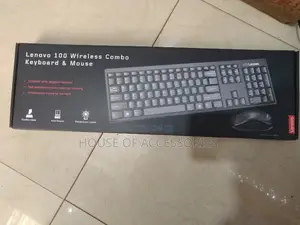 Lenovo 100 Wireless Keyboard and Mouse Original