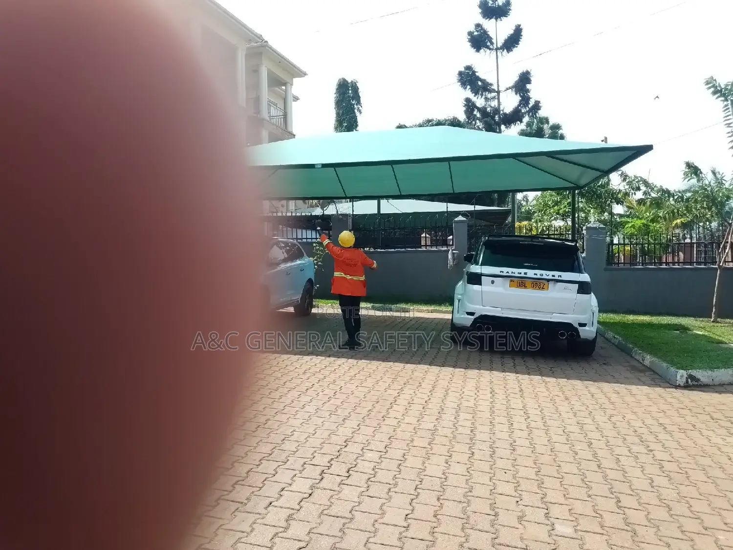 Two Cars Shade Parking Harshweather Resistant 1year Waranty