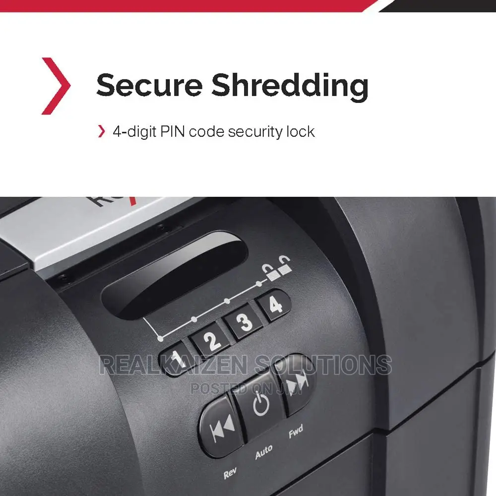 REXEL 40L Auto Feed 300X 300 Sheet Cross Cut Paper Shredder