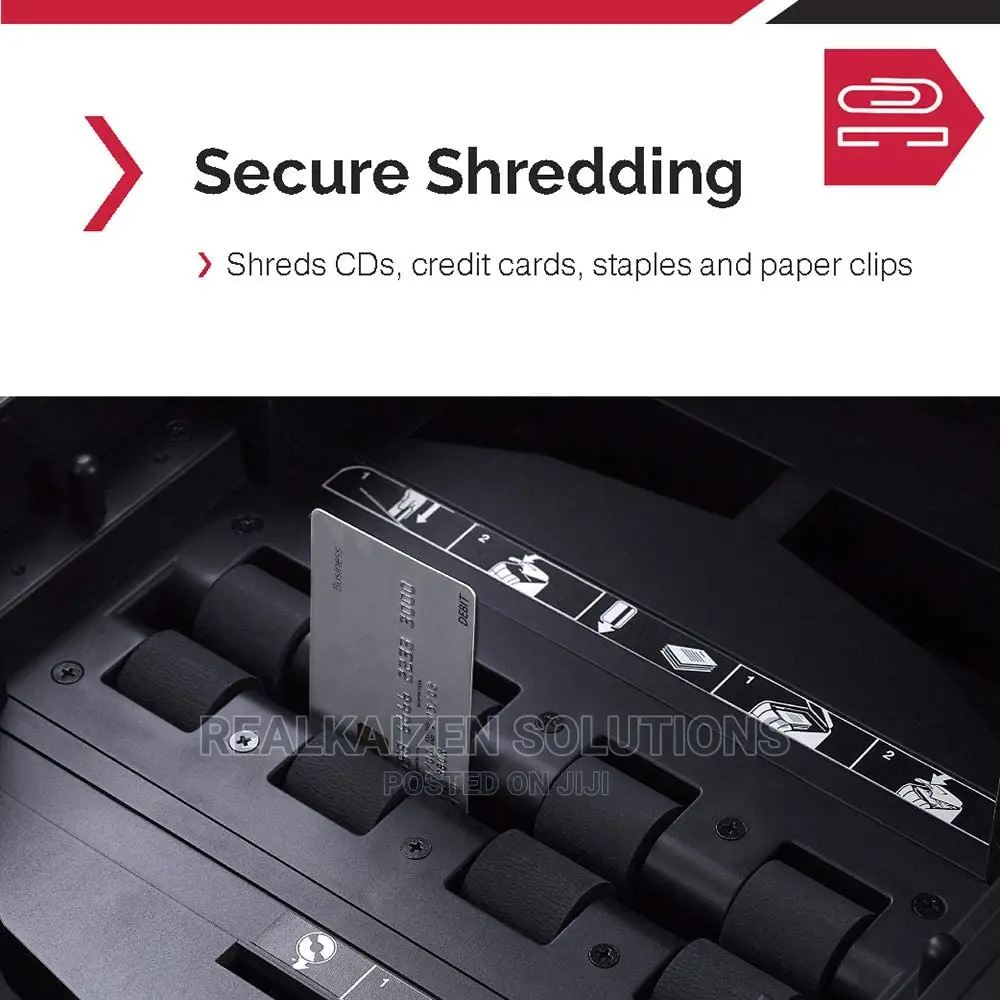 REXEL 40L Auto Feed 300X 300 Sheet Cross Cut Paper Shredder